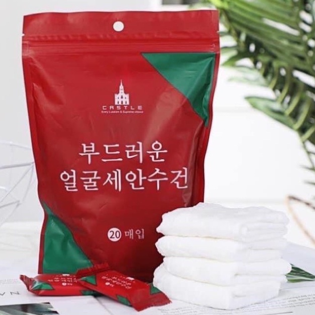 Khăn nén hình viên kẹo Hàn Quốc đa năng tiện dụng