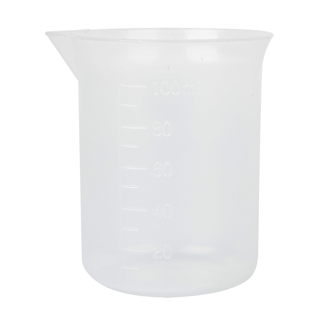Cốc đo lường trong suốt bằng nhựa dung tích 100ml