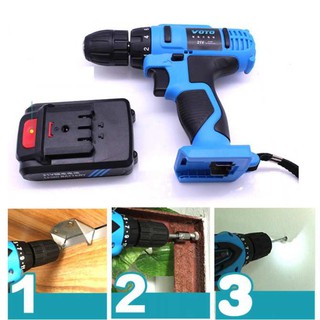 Máy Khoan Vặn Vít Dùng Pin VOTO 21V - Hàng chuẩn đủ công suất