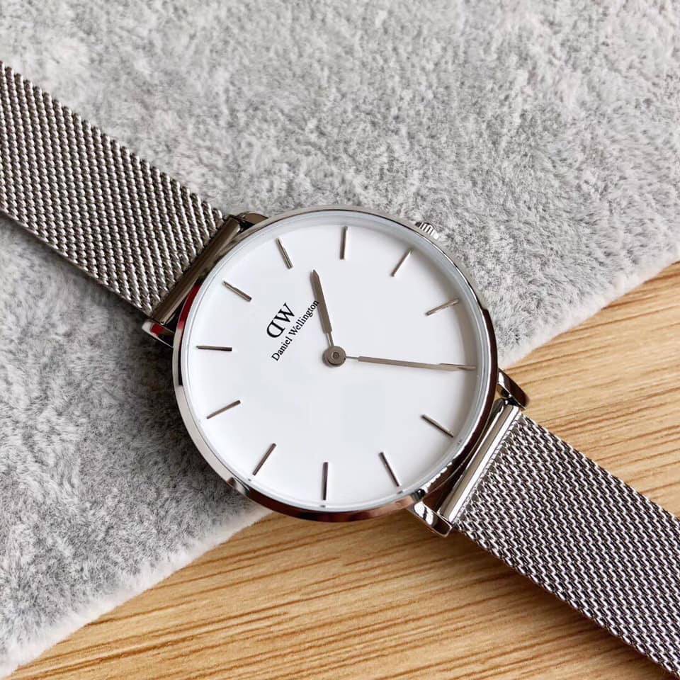 DW nữ Authentic - Đồng hồ nữ DW Classic Petite 32mm - Fullbox Túi Xách ,Hộp , Sách Hướng Dẫn , thẻ , tag check code hãng