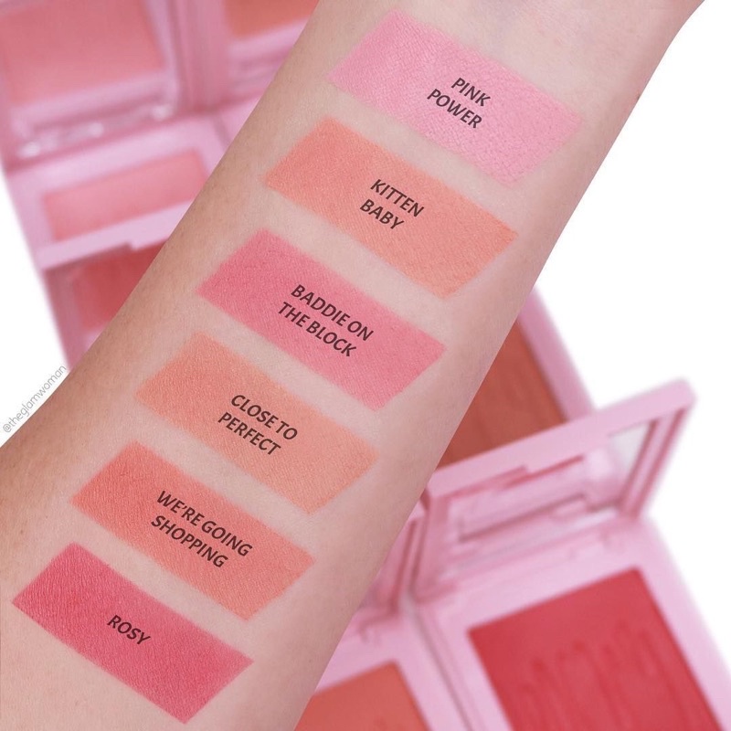 (Chiết hộp nhỏ) Phấn má hồng Kylie Blush tone hồng siêu đẹp