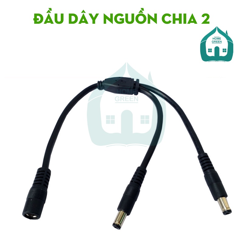 Dây chia nguồn DC từ 1 ra 2/3/4/5 đầu 5.5x2.1mm