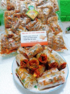Bánh tráng cuộn thập cẩm 500g