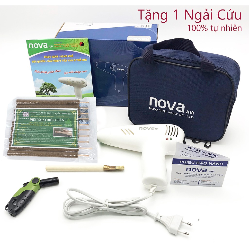 Máy Cứu Ngải Nova - Máy Cứu Ngải Hải Phòng Mẫu Mới  Cải Tiến Buồng Tăng Áp, Xông Ngải Cứu Chữa Xương Khớp, Đau Lưng