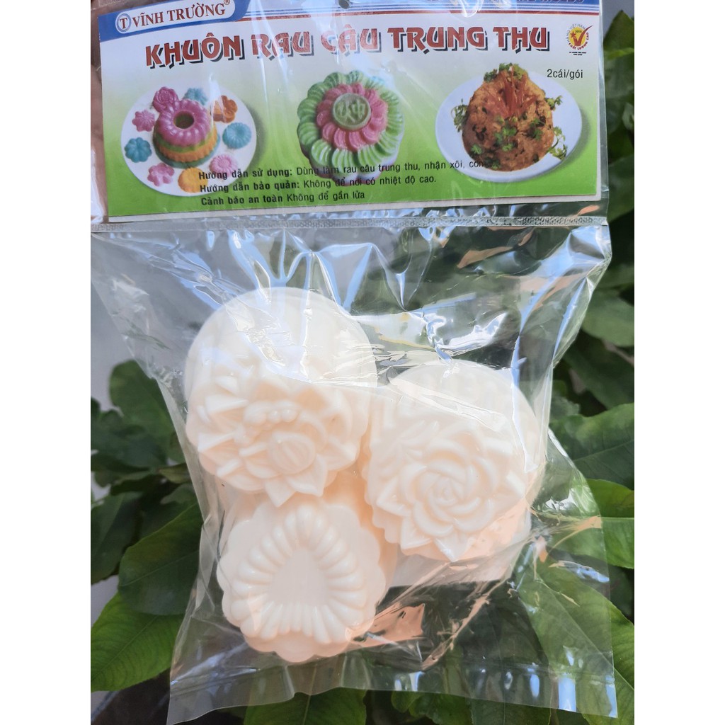 Combo 6 kkhuôn làm rau câu trung thu mini