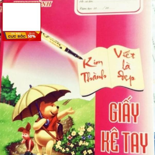 {BÁN SỈ} 10 GIẤY KÊ TAY