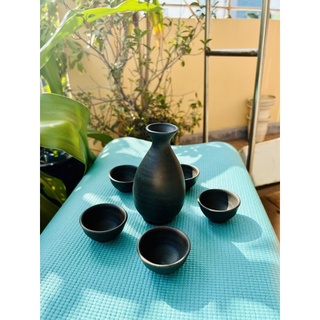 Bình đựng rượu Sake - Gốm sứ Nhật Bản