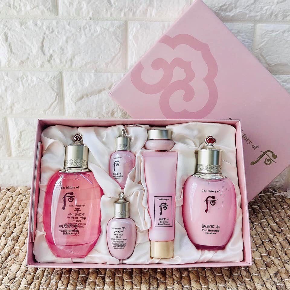 Set Whoo hồng chống lão hóa👄FREESHIP👄Giảm ngay 50k khi nhập mã [MYPHAM50] Mỹ phẩm Hàn Quốc chính hãng