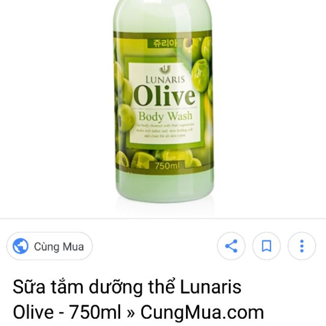 Sữa tắm dưỡng da