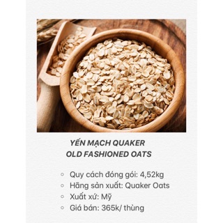 Yến mạch cán dẹt