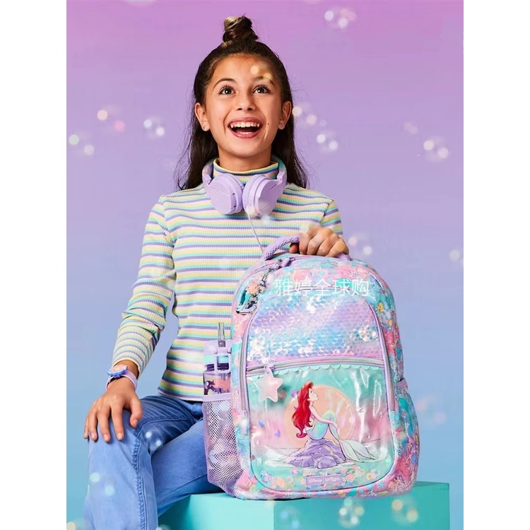 Balo Đi Học Họa Tiết Nàng Tiên Cá Cho Bé