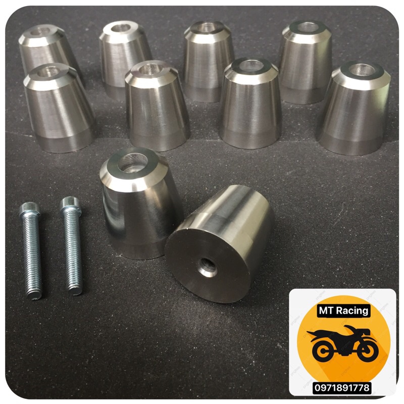 Gù inox nặng 400g- gù tay lái inox 304