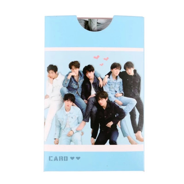 Set 3 tấm card cứng BTS