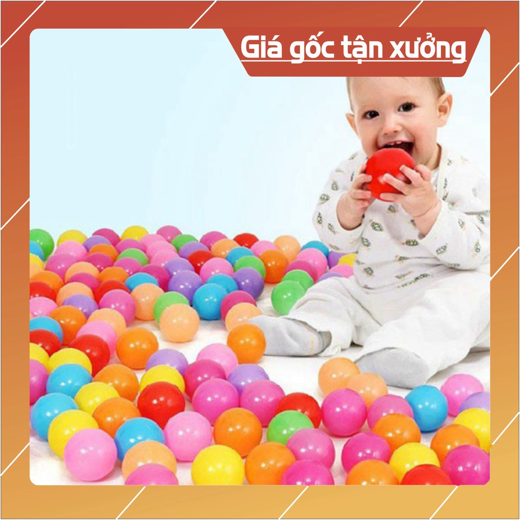 Kagonk Túi 20 quả bóng nhựa 5.5cm cho bé - Nhựa PP nguyên sinh nhập khẩu Hàn Quốc - Sản xuất tại Việt Nam