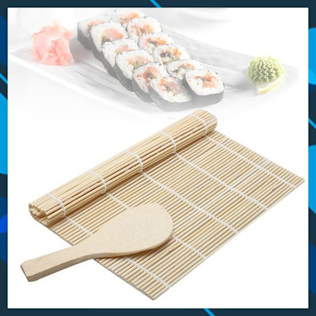 Mành tre cuộn cơm, shushi, kimbap giá rẻ size 25 - 25cm