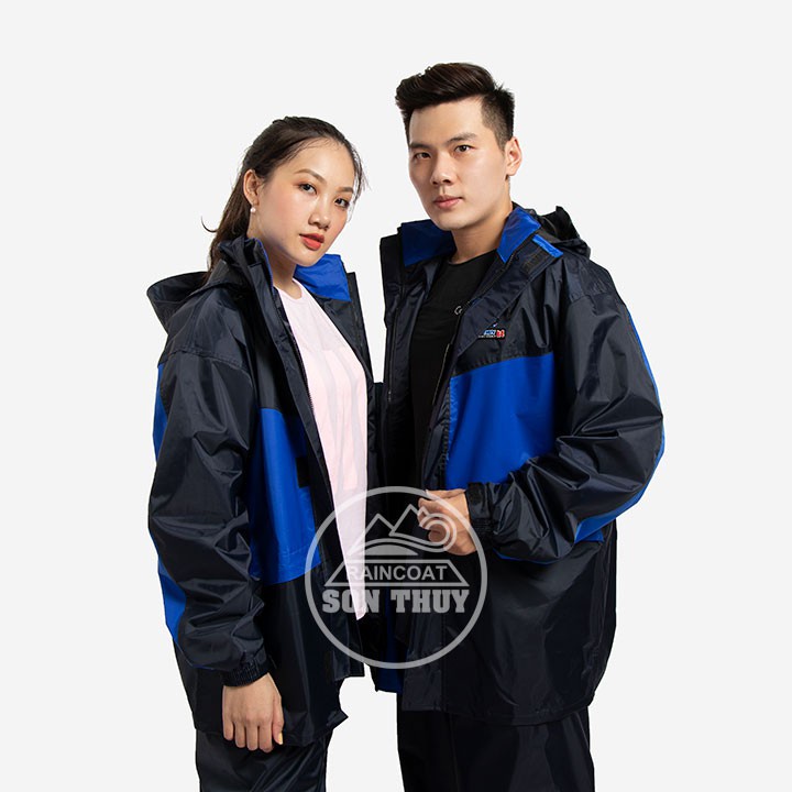 Áo Mưa Bộ Sơn Thủy K4 - Áo Mưa 2 Lớp Siêu Bền
