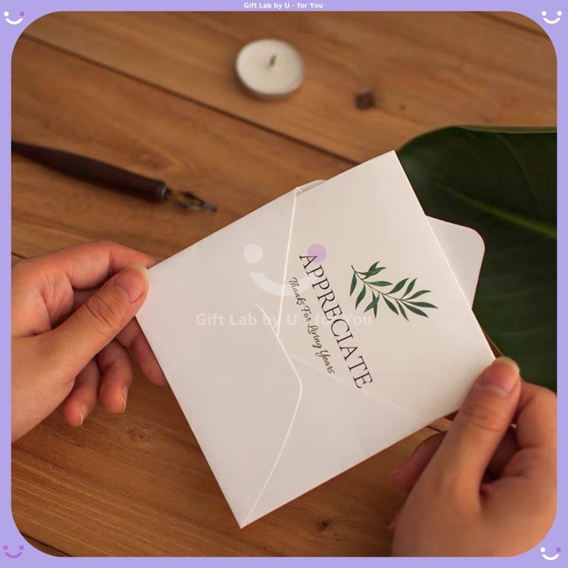 Thiệp cao cấp chúc ngày lễ, sinh nhật, kỉ niệm đặc biệt phong cách bắc Âu