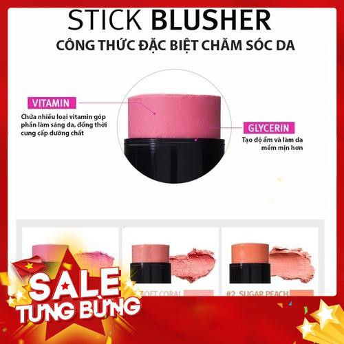 [ Siêu sale ] Kem má hồng cao cấp Stick Blusher Skinaz Hàn Quốc chính hãng - 8g