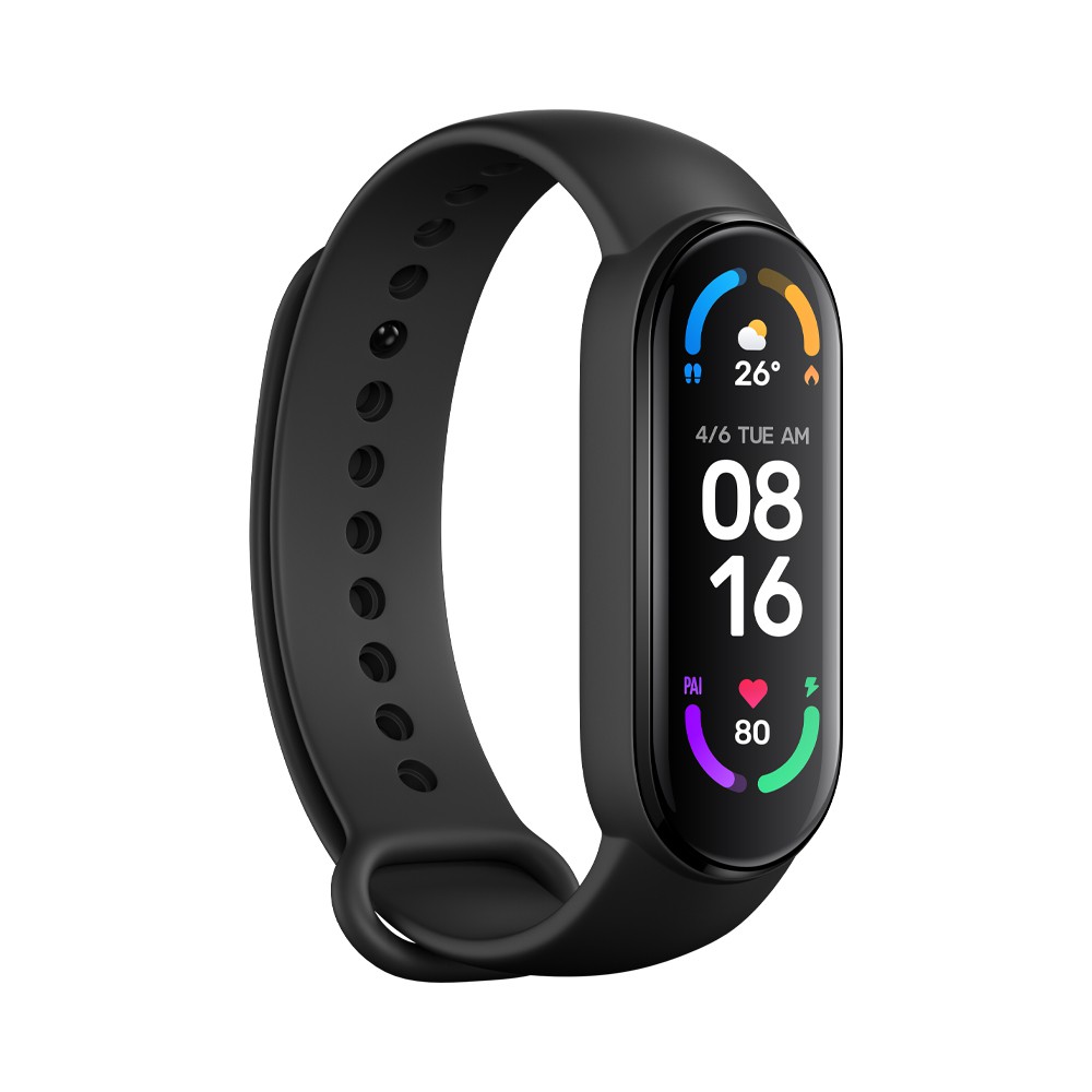 Vòng Đeo Tay Thông Minh Xiaomi Mi Smart Band 6 (Đen)