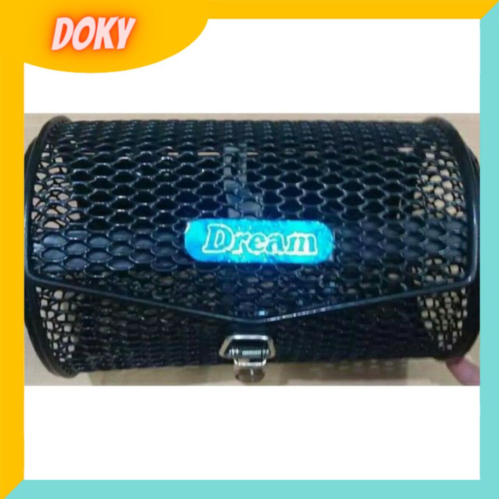 Giỏ trống cho xe Dream- Rổ xe hình trụ -GTN
