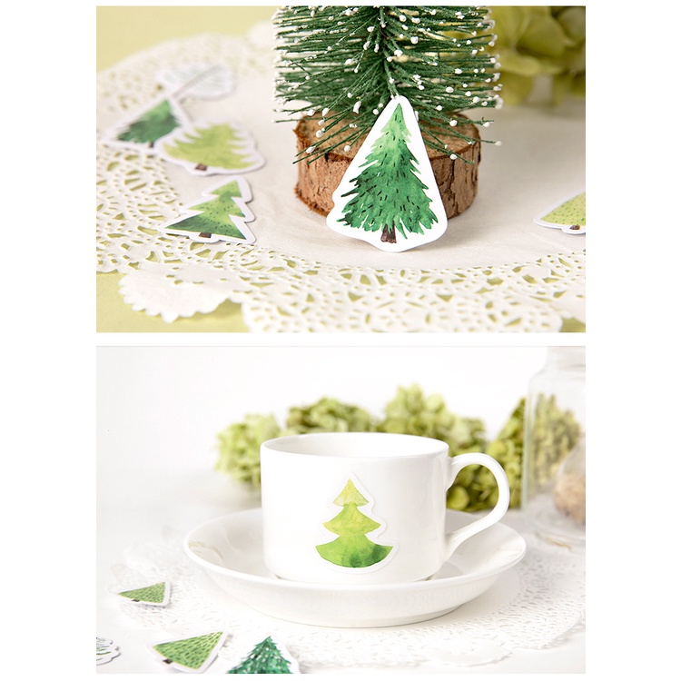 Set 45 Miếng Dán Trang Trí Sổ Lưu Niệm