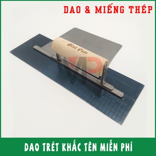 Trọn Bộ Dao Và Mếng Thép Trét Bột Sơn Nước Minh Phát