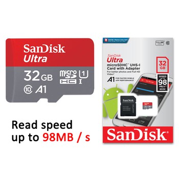 Thẻ nhớ Sandisk Micro SDHC A1 Ultra C10 98MB/s 32GB - Hãng phân phối chính thức