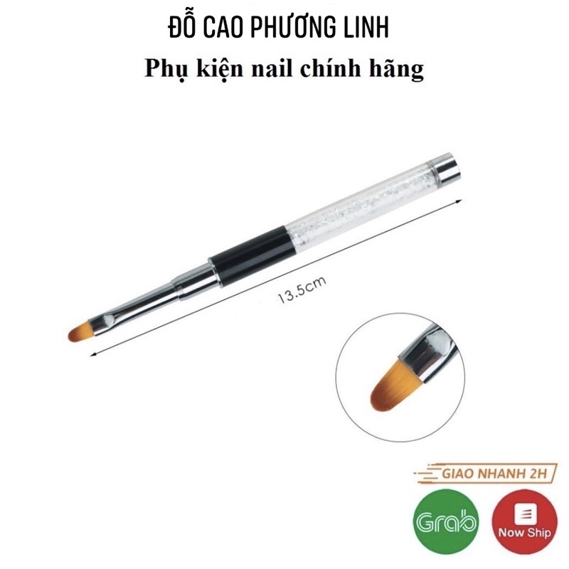 Cọ đắp gel cán đá cao cấp