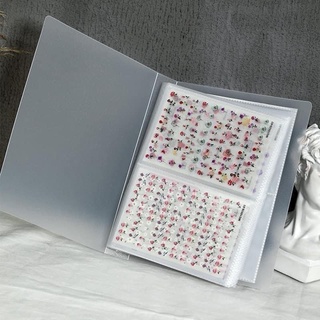 Sổ Đựng Sticker Hình Dán Móng Làm Nail