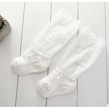 Vớ Ren Cao Cổ Dễ Thương Cho Bé Gái 0-3 Tuổi