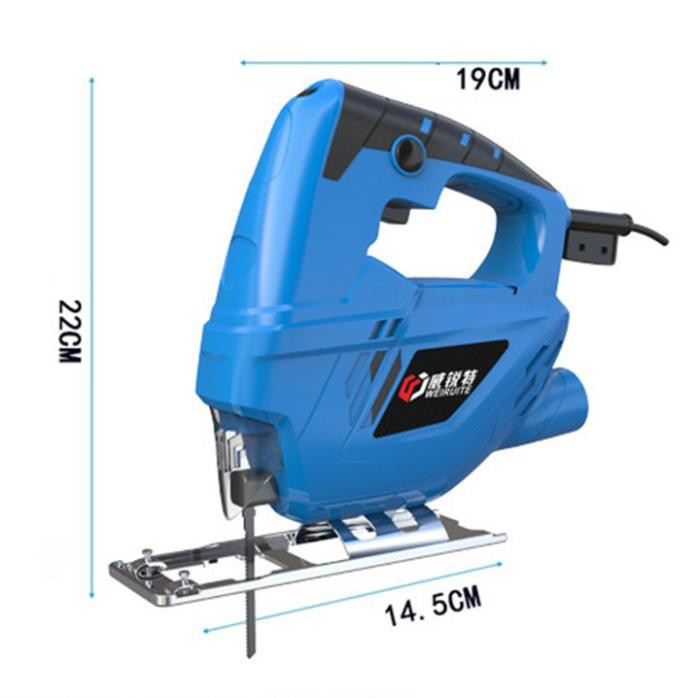 Máy cưa gỗ cầm tay kèm 10 lưỡi - Máy cưa mini laser - Máy cưa