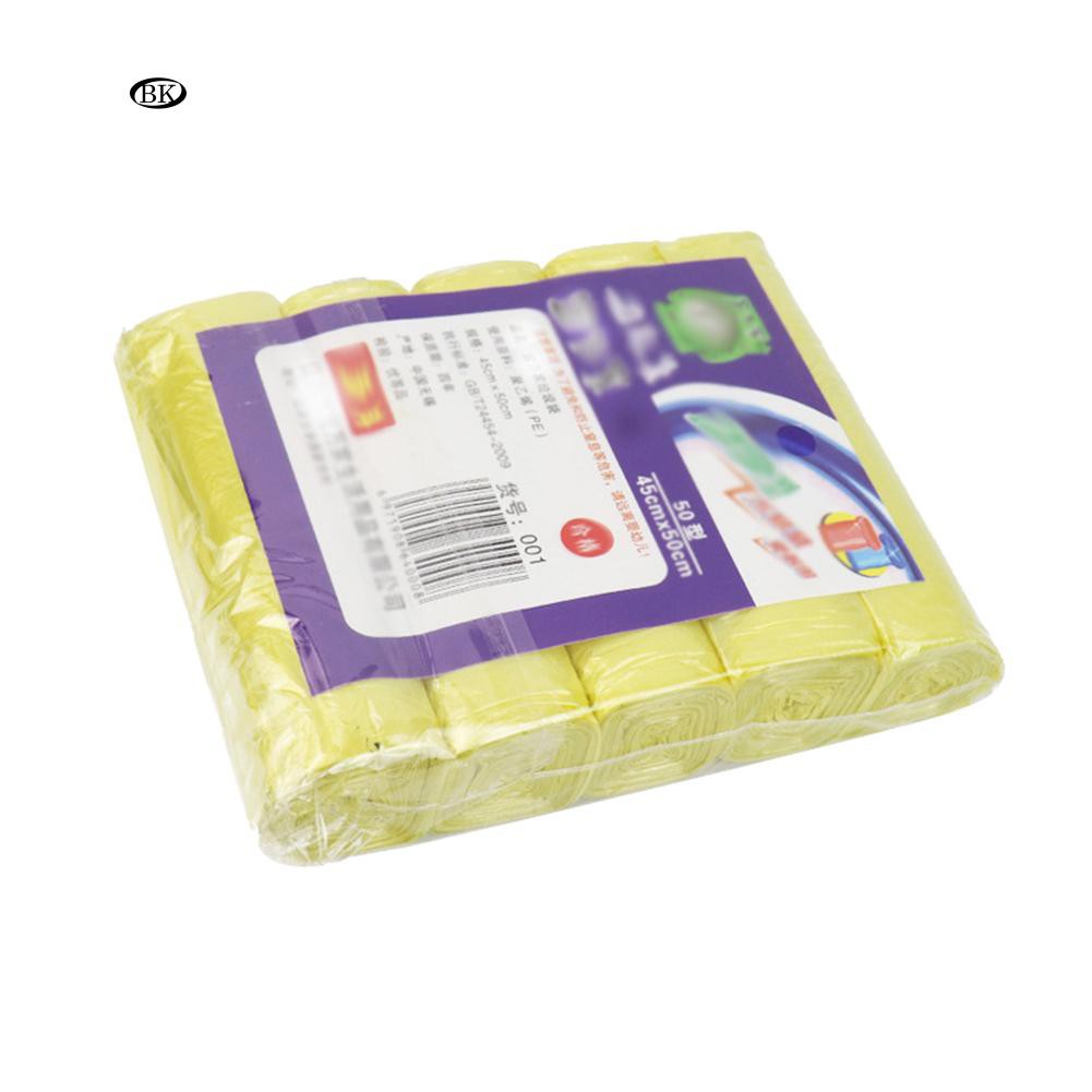 5 Cuộn / 100 Túi Đựng Rác Dùng Một Lần Tiện Dụng Cho Nhà Bếp