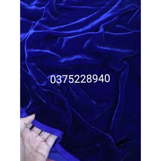 Vải nhung tơ tằm siêu cấp