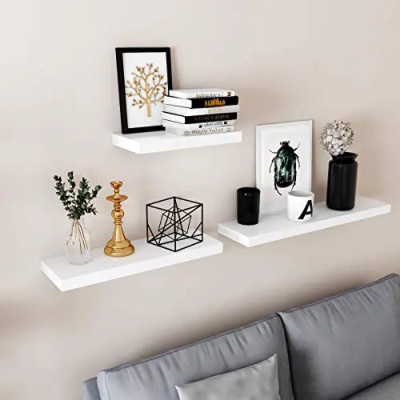 ❣️3 THANH NGANG KỆ GỖ TREO TƯỜNG DECOR, TRANG TRÍ NHÀ CỬA HOT. Tặng kèm vít và nở. Bảo hành 24 tháng