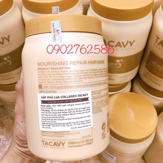 (Rẻ sập sàn) Kem ủ Tóc Phủ Lụa Tacavy Collagen