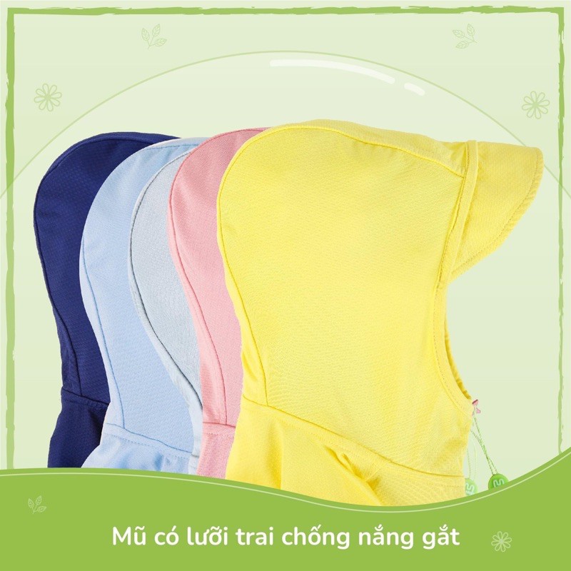 Áo chống nắng UALA &amp; ROGO cho bé 1-5Y