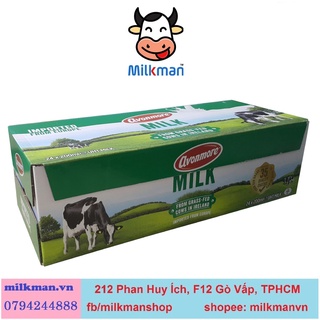 Thùng 24 Hộp Sữa Avonmore Nguyên Kem 200ml