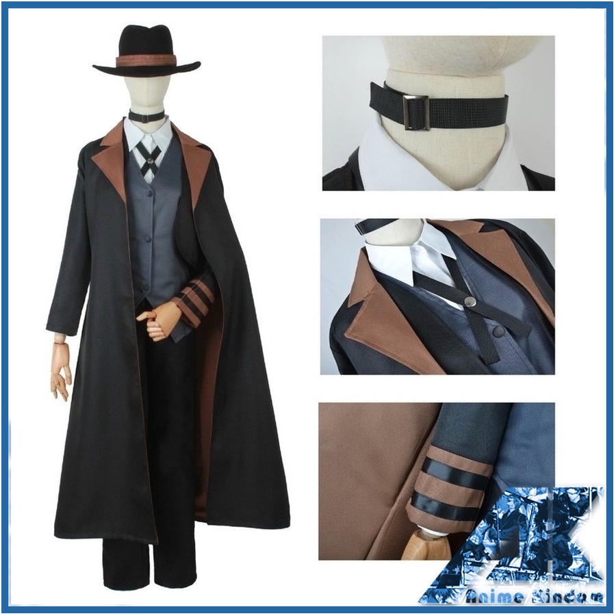 Trang Phục Hóa Trang Nhân Vật Dazai Osamu Nakahara Chuya