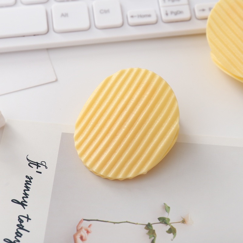 Kẹp giấy, gói hình bánh snack dễ thương