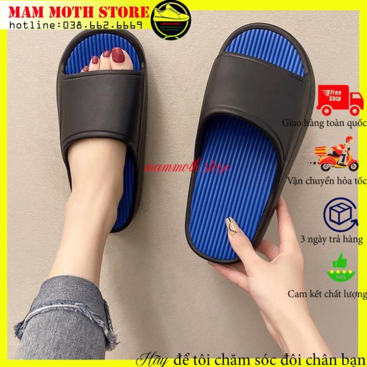 Dép quai ngang,dép đi trong nhà nam nữ đế cao chất liệu eva chống ngấm nước shop MAMMOTH