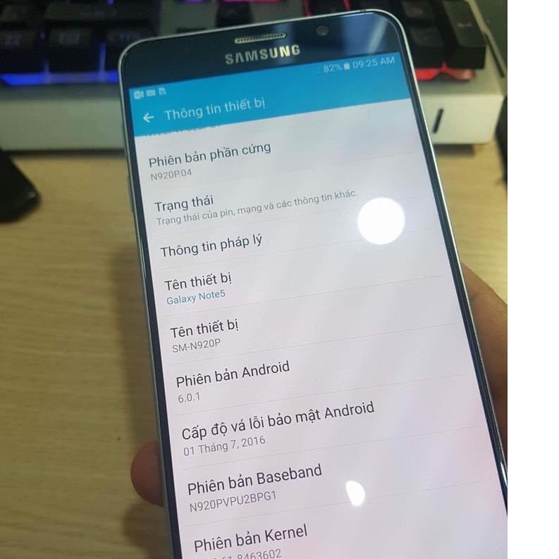 Điện thoại Samsung Galaxy Note 5 1Sim Ram4/32GB full chức năng Chiến game mượt