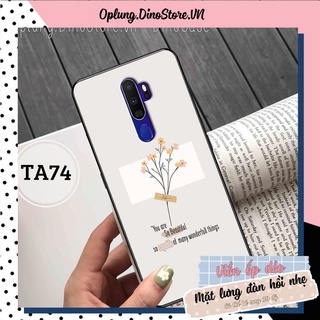 Ốp lưng điện thoại Oppo A5 2020 - Oppo A9 2020 - Ốp lưng Oppo basic in hình hoa xinh quote nữ tính dễ thương.