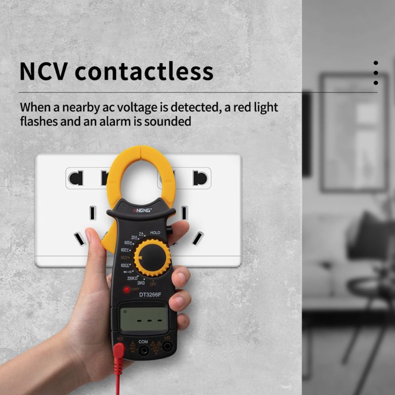 Đồng Hồ Vạn Năng Kỹ Thuật Số Dt3266F Kèm Phụ Kiện