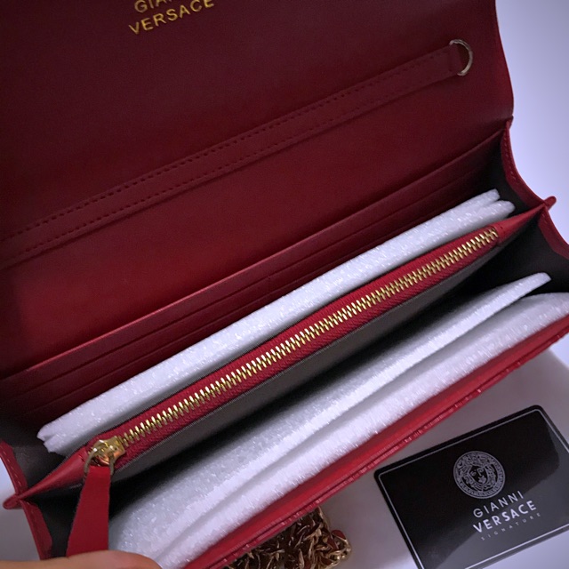 Túi cầm tay nữ clutch  khoá vàng da thật dập vân logo hàng cao cấp fullbox có hộp