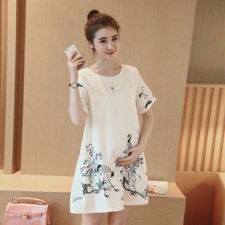 Đầm bầu váy bầu đầm suông đầm oversize