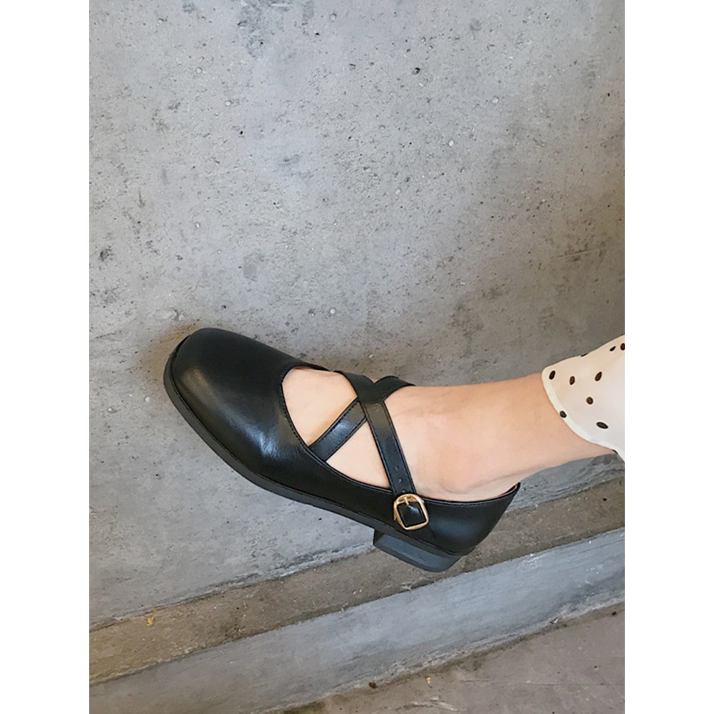 [Order] Mẫu giày Mary Jane quoai đqn chéo phong cách hàn quốc | BigBuy360 - bigbuy360.vn