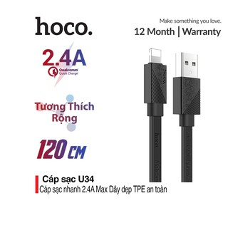 Cáp Lightning Hoco U34