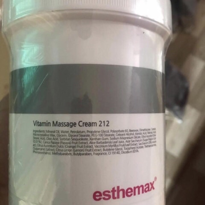 Kem massage mặt của esthemax 1000ml - Thiết bị spa giá rẻ