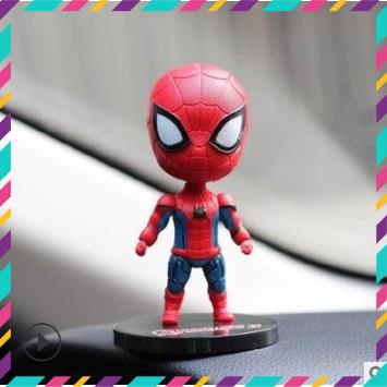 Mô Hình Nhân Vật Marvel Avenger Siêu Anh Hùng, người nhện, người dơi, supermen size 10 cm