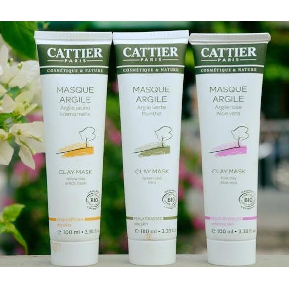 MẶT NẠ ĐẤT SÉT CATTIER - bí quyết chăm sóc da toàn diện